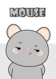 Big Head Gray Mouse Theme V.2