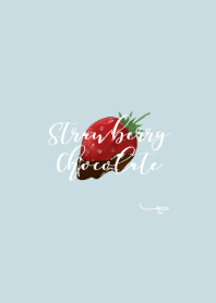 Strawberry chocolate -Blue-