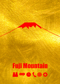 富士山♪めでたい金色