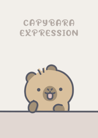 CAPYBARA EXPRESSION.