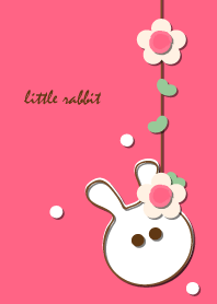 little rabbit with little flower 8
