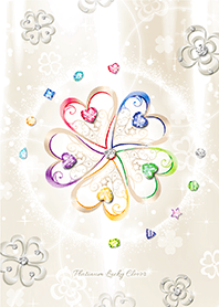 带来好运✨铂金幸运五叶草 3