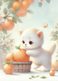 Cute Cat and Beautiful Nature V.14