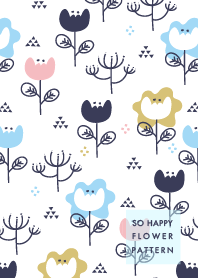 SO HAPPY FLOWER PATTERN 1 J