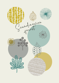 Scandinavian forest green