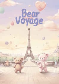 cute bear in Paris 2