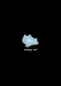 CAT white cat love cute 3D Theme sleep19
