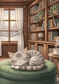 stampAI-domestic cat-olNuIL