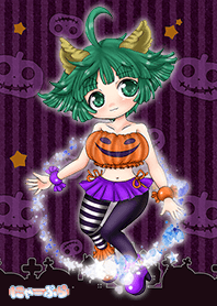 Nyanoka-chan [Halloween version]
