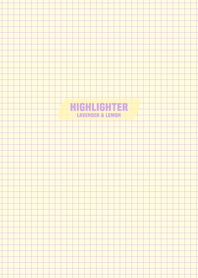 HIGHLIGHTER (LAVENDER&LEMON ver)