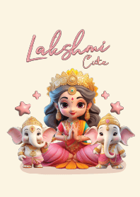 Lakshmi & Ganesha cute money & love