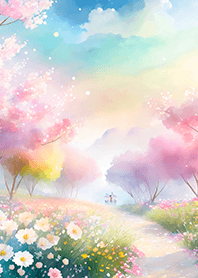 Beautiful real scenery(Spring-186)