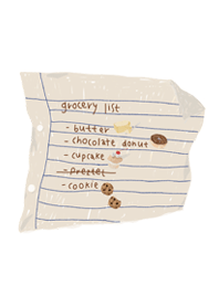 what's in your grocery list!