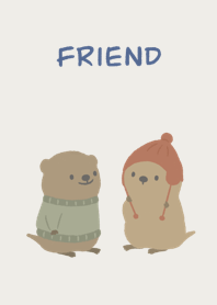 Tata and His Friend.