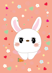 A cute little bunny.