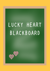 LUCKY HEART BLACKBOARD-ORANGE
