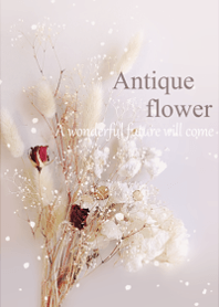 gentle antique dried flower.16.