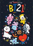 Bt21 スクラッチアート Line 着せかえ Line Store