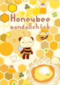 Honeybee panda and chick