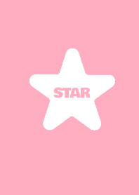 SIMPLE STAR / PINK&WHITE