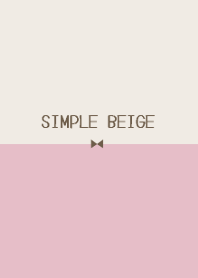 SIMPLE BEIGE CUTE THEME!