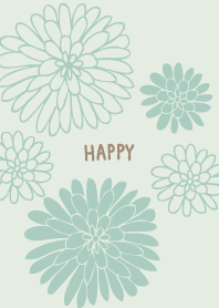 Large solid colored flowers11 from Japan