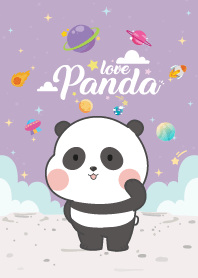 แพนด้า เลิฟๆ กาแล็กซี่ สีม่วง
