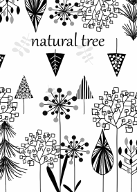 北欧デザインの森の中