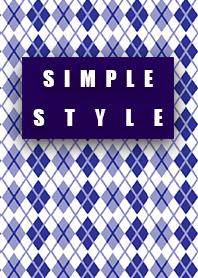 Check purple simple style