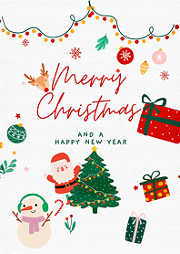 Warm Christmas and New Year