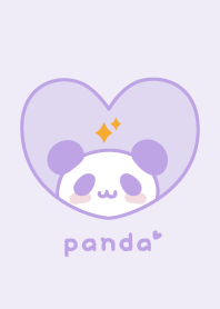 熊貓 閃光 [紫色]