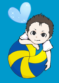 Boy in Volleyball club 1