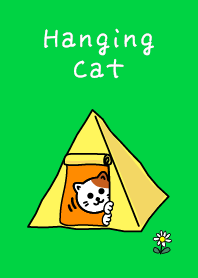 Hanging cat. -CAMP-