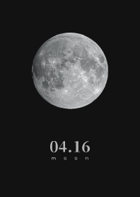 Moon - April 16th - Black