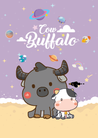Buffalo&Cow The Beach Violet