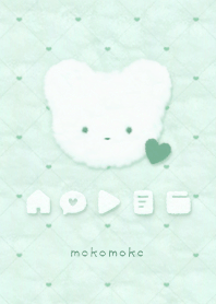もこもこ & くま ♥ ダイヤグリッド F-17