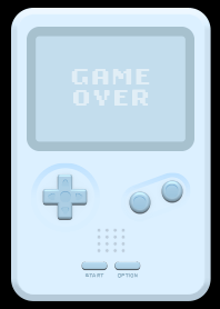 GAME OVER -light blue-