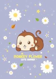 Monkey Flower Summer Violet