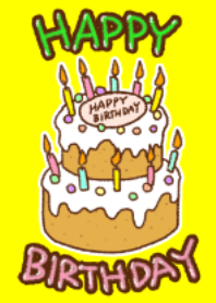 Happy birthday to you!