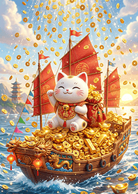 Maneki Neko : With a junk 2