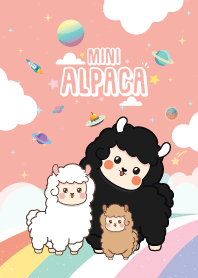 Alpaca Sky Rainbow Pink