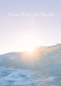 Sunset Water 589 Not AI