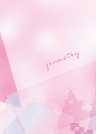 Pastel Pink Geometry +.