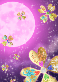 โคลเวอร์และมูนสีม่วง