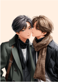 ゲイ、男性同士の恋、BL、カップル 01 JP
