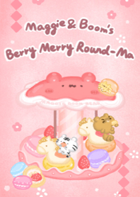 Maggie&Boom Bear- Berry Merry Round-Ma