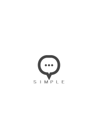 SIMPLE(white gray)V.1219b