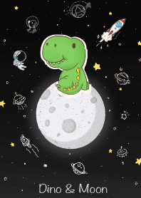 Dino And Moon