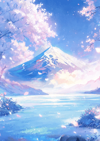 櫻花雪山森林