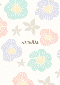 3colored flowers and florets9 from Japan